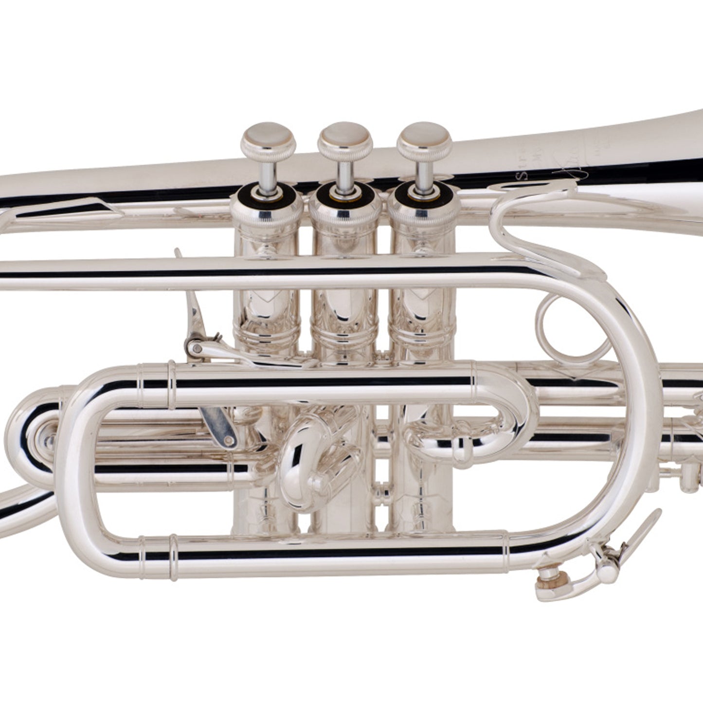 Bach 184ML Stradivarius Shepherd's Crook Bb Silver Plated