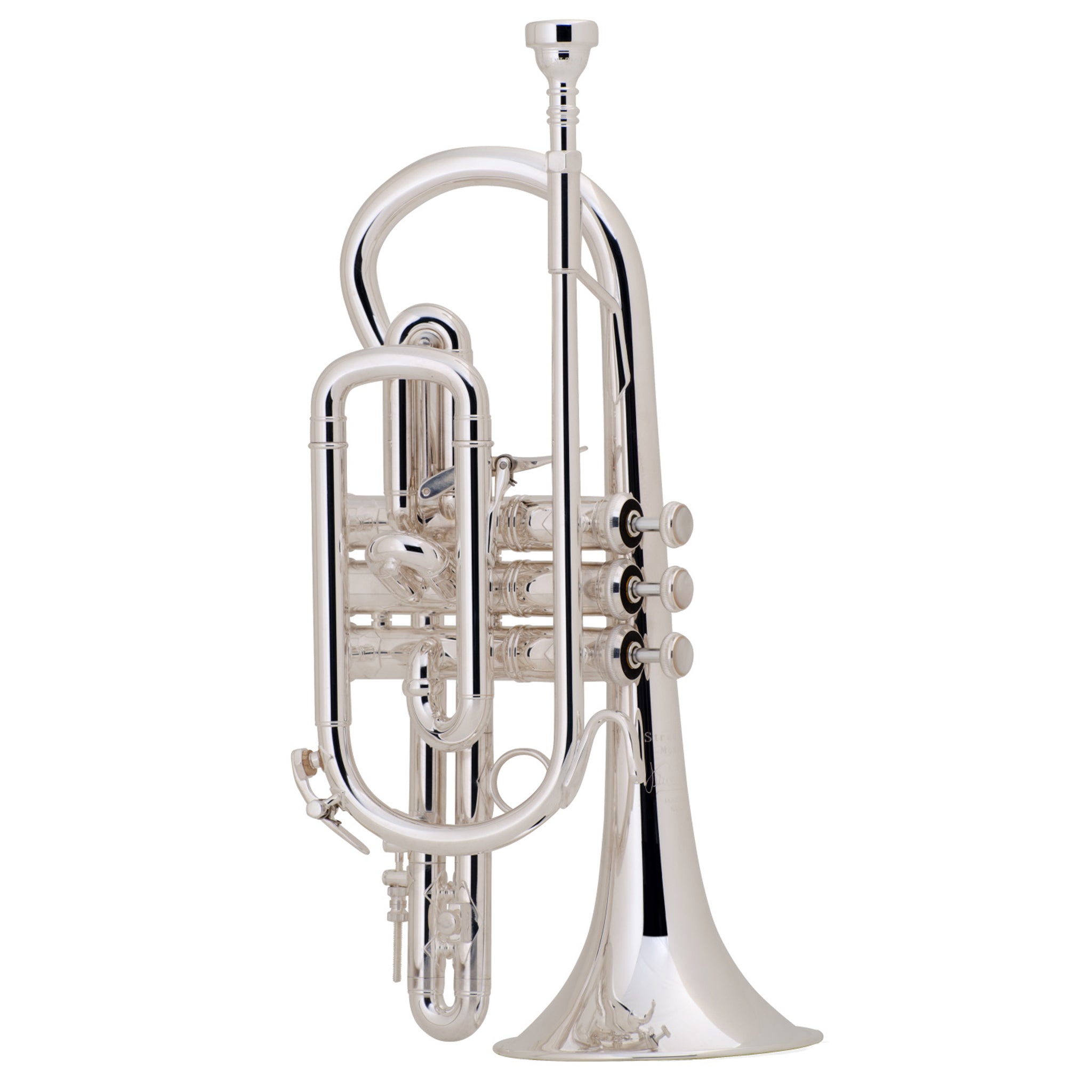 Bach 184ML Stradivarius Shepherd's Crook Bb Silver Plated