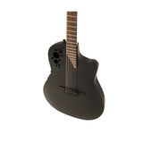 Ovation MOD TX Super Shallow Acoustic Electric Guitar, Textured Black