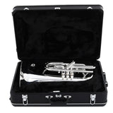 Blessing Marching Baritone in Bb, .571" Bore, Silver-Plate, Outfit