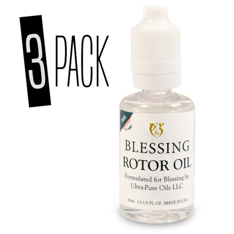 Blessing Rotor Oil, 1oz/30ml 3 Pack