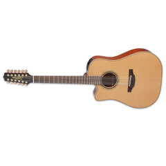 Takamine P3DC12 LH Left-Handed Pro 3 12-String Acoustic-Electric Guitar W/Case