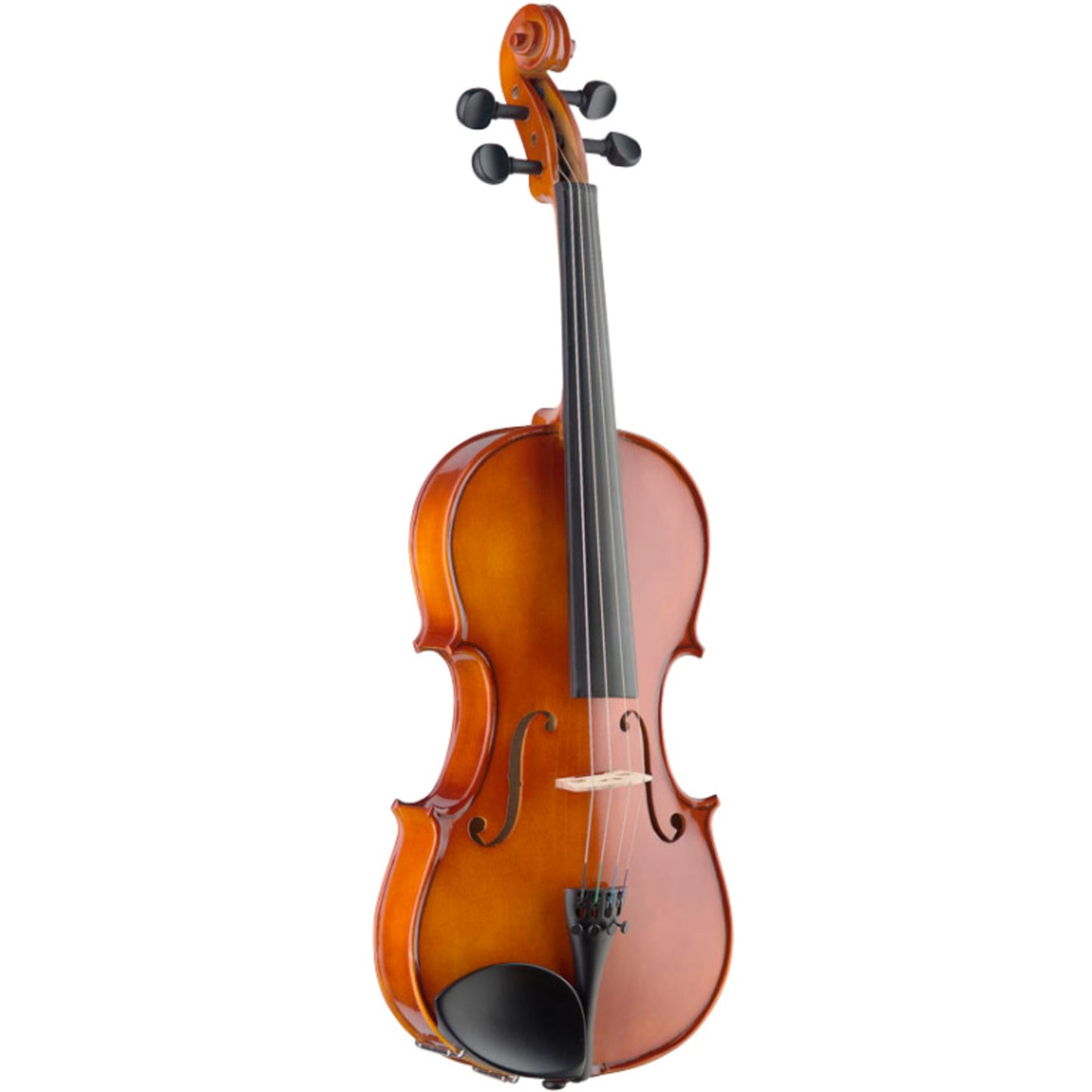 Stagg 15" Solid Maple Viola With Standard-shaped Soft Case