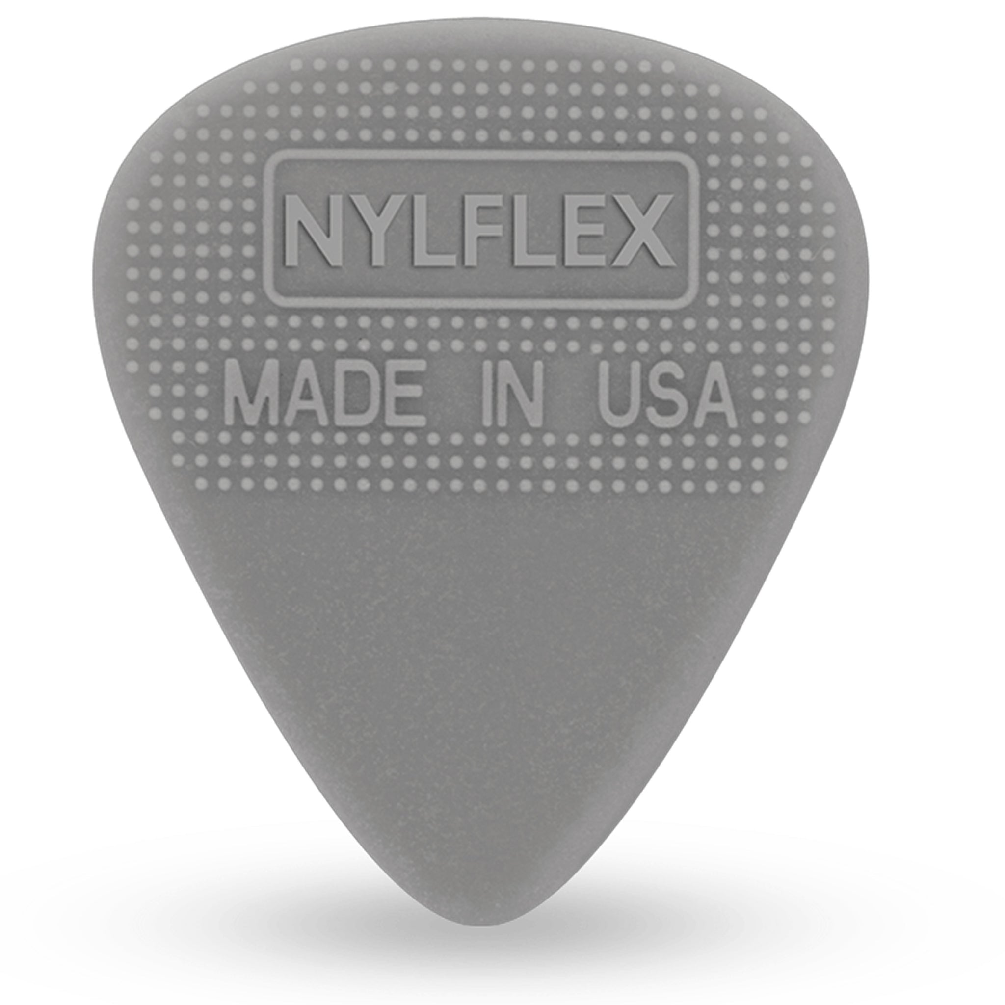 D'Addario 1NFX4-100 NYLFLEX Classic Nylon Picks - 0.75 mm Medium, 100 Pack