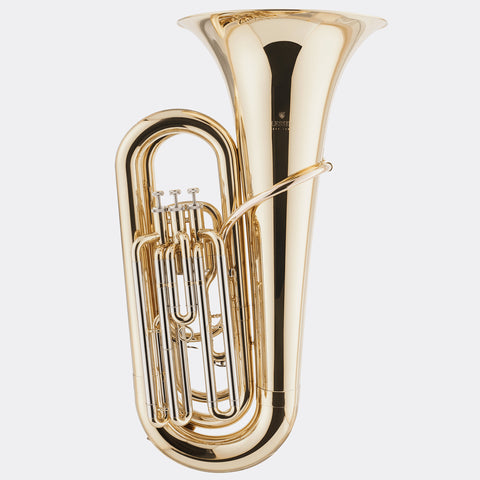 Blessing Standard Bb 3/4 Tuba, 3-Valve, Clear Lacquer, Outfit