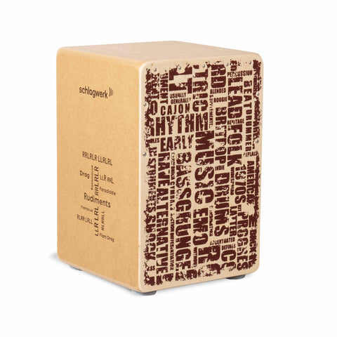 Schlagwerk CP86 Rudiments Cajon Styles Medium