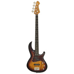 Aria Detroit Electric Bass Open Pore Sunburst