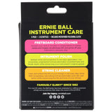 Ernie Ball Instrument Care 3-pack w/Microfiber Polish Cloth