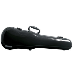 GEWA Violin Case, Air 1.7, Shaped, 4/4, Metallic Black/Black, High Gloss