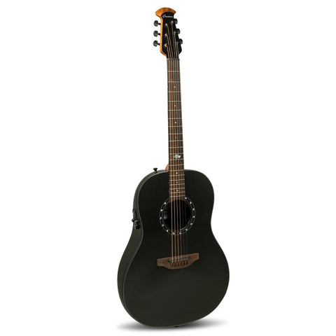 Ovation Ultra E-Acoustic Guitar 1516PBM Mid/Non-Cutaway, Pitch Black