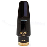 Meyer Alto Saxophone Rubber Mouthpiece, New York Connoisseur Series 7M