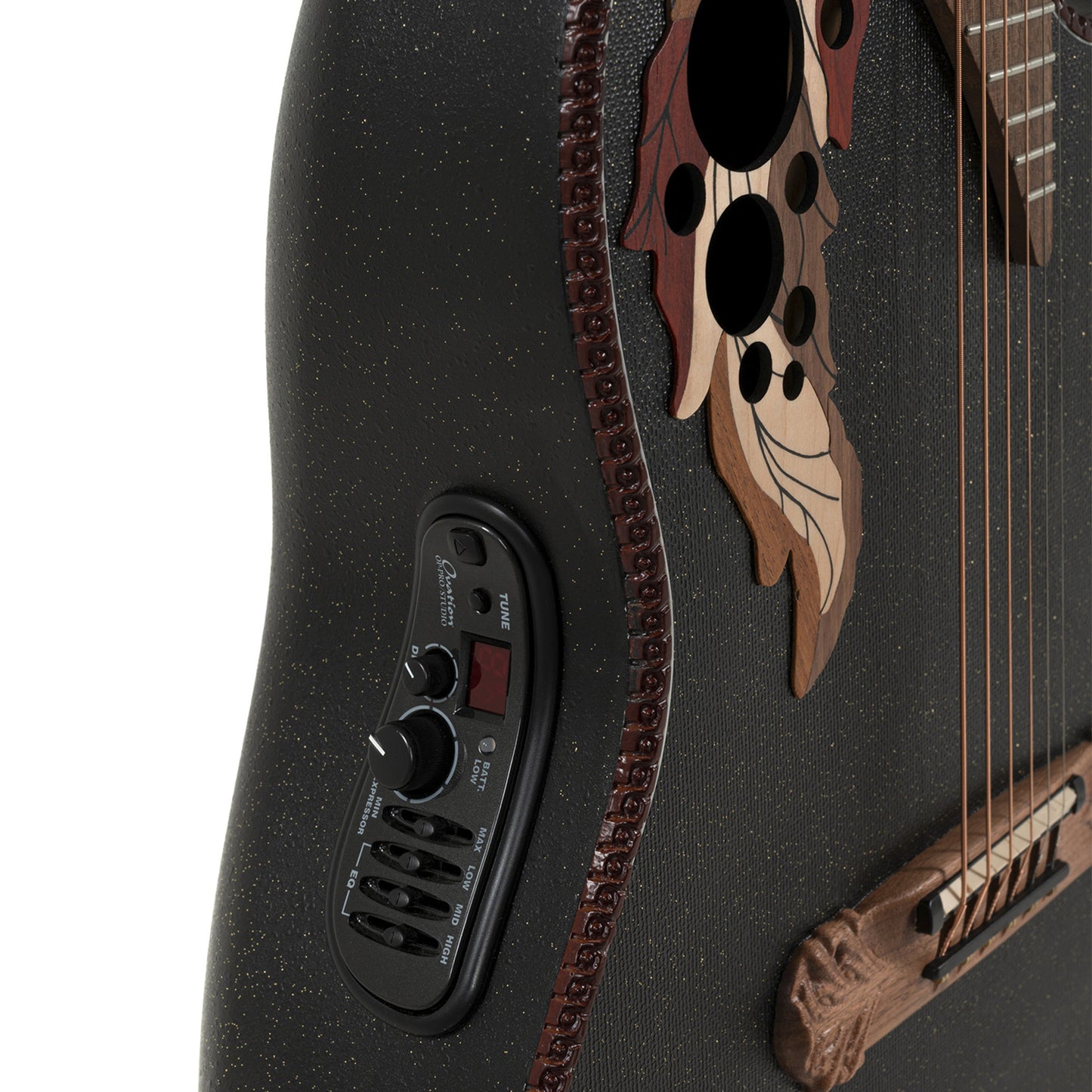Adamas I, E-Acoustic Guitar 2087GT-5, MS/Deep/Cutaway, Black