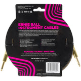 Ernie Ball Braided Instrument Cable Straight/Straight 10ft - Pay Dirt