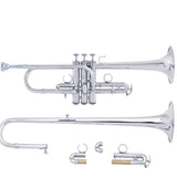Bach ADE190S Artisan D/Eb/E Trumpet Silver Plated