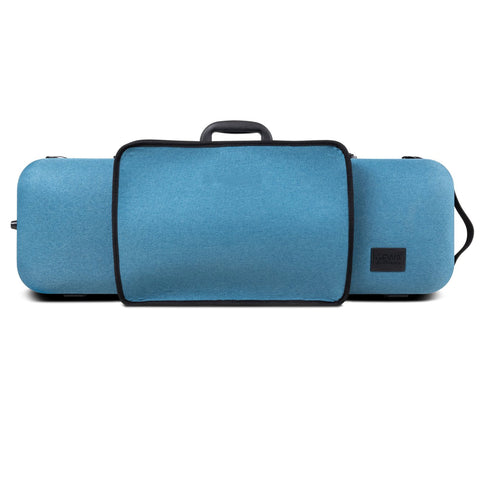 GEWA Violin Case, Bio-A, Oblong, 4/4-1/2, Blue, Music Pocket & Adjustable Neck