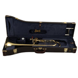 Bach 42A Stradivarius Tenor Trombone with Hagmann Valve and Yellow Brass Bell