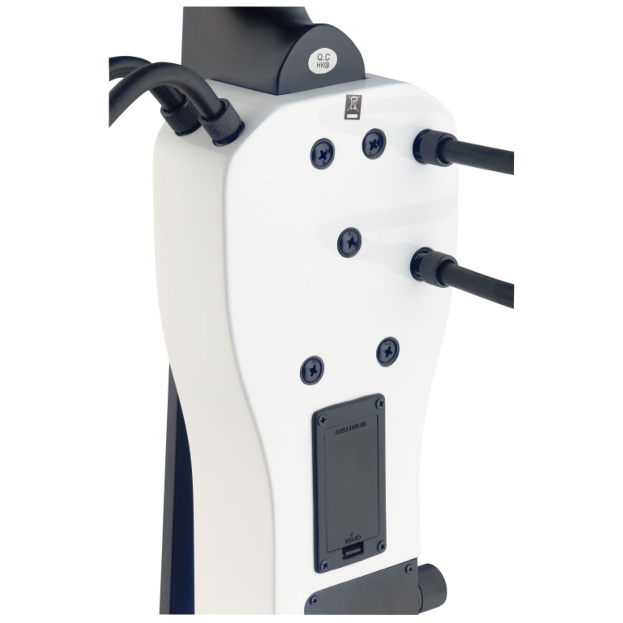 Stagg 4/4 Electric Cello With Gigbag, White