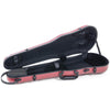 PURE by GEWA Violin Case, Polycarbonate 1.8, Shaped, Red/Black w/Subway Handle