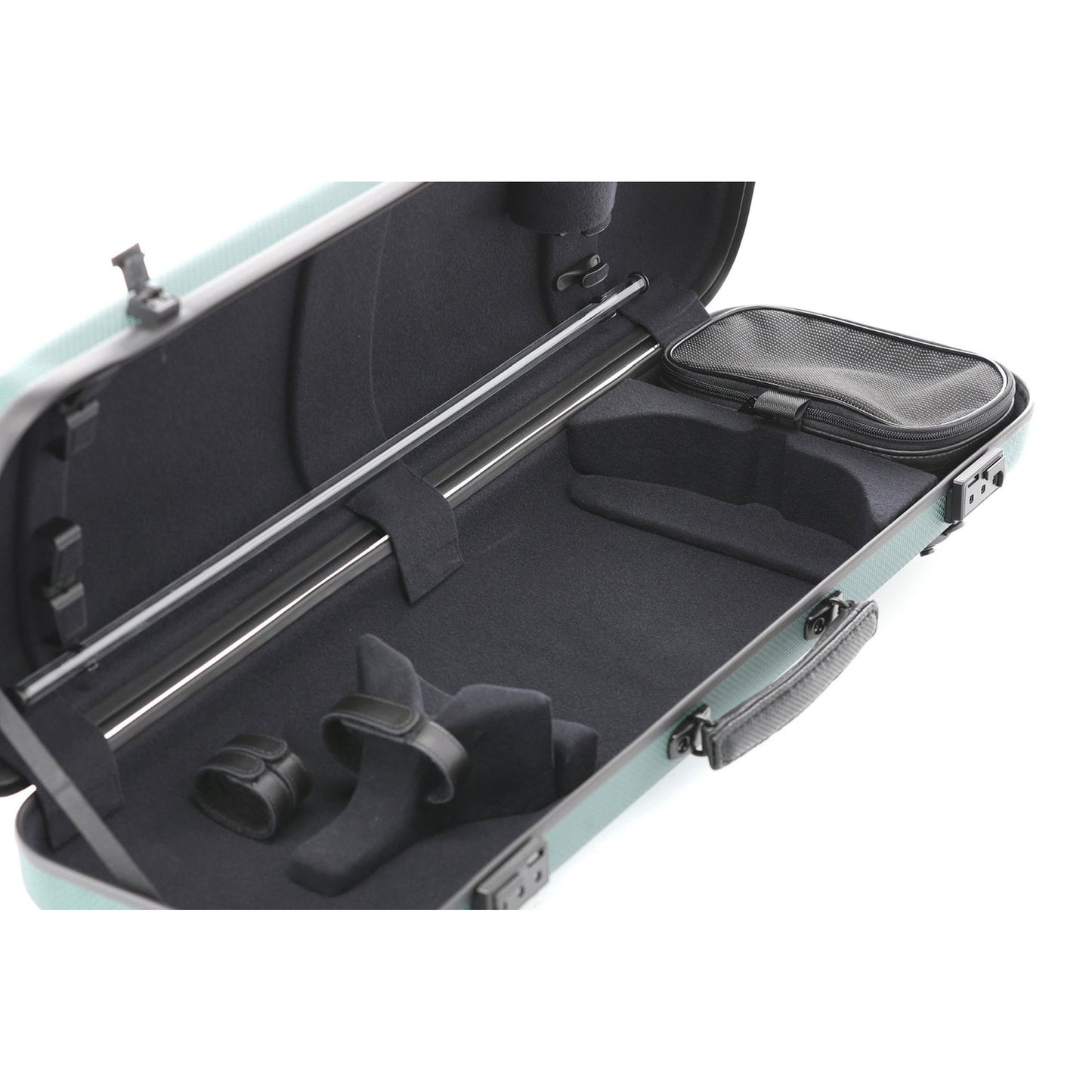 GEWA Violin Case, Air Avantgarde, Oblong, 4/4, Green/Black, Subway Handle