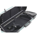 GEWA Violin Case, Air Avantgarde, Oblong, 4/4, Green/Black, Subway Handle