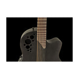Ovation MOD TX 12-String Acoustic Electric Guitar, Texture Black