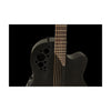 Ovation MOD TX Deep Contour, Acoustic Electric Guitar, Textured Black