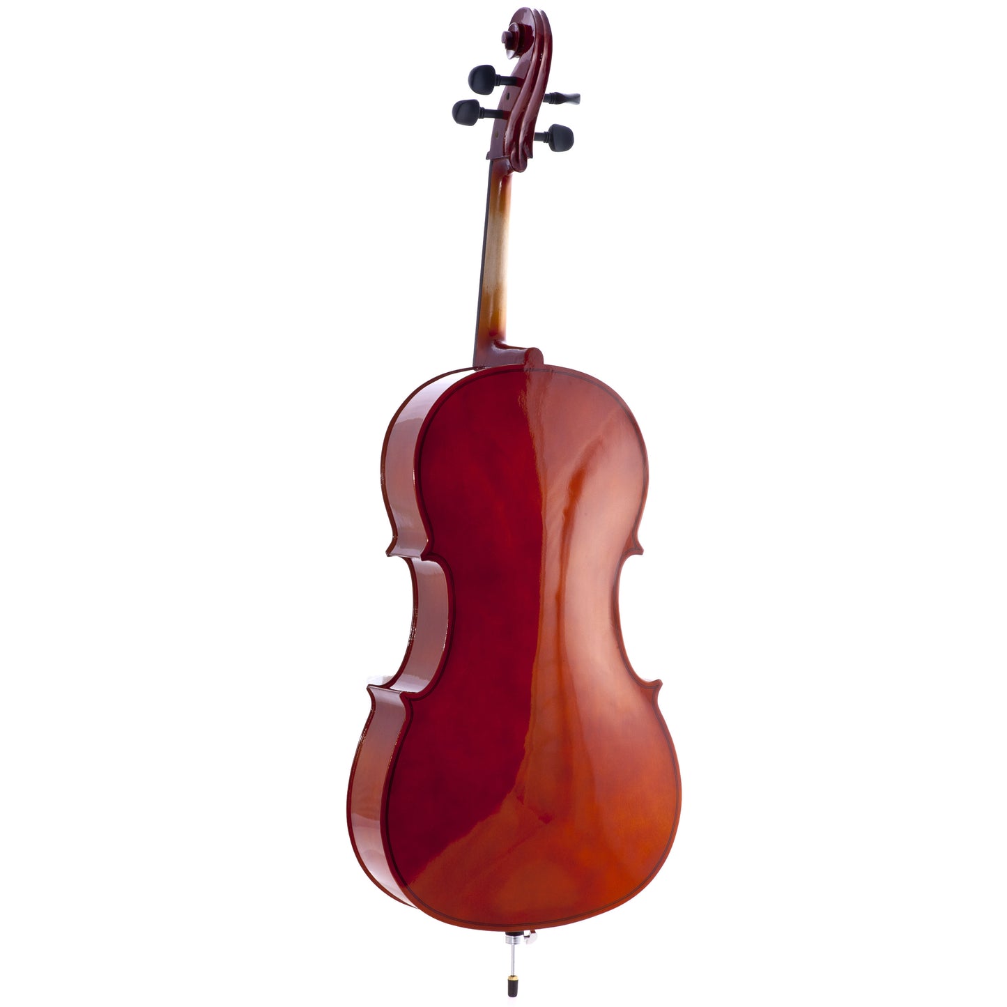 D'Luca Meister Student Cello Package 1/16 Size w/Stand, Bag, Tuner, Rosin & Bow