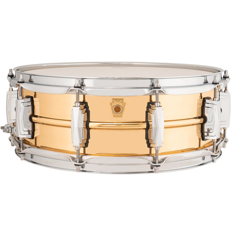 Ludwig LB550 Bronze Phonic 5x14 Smooth Polished Shell, Imperial Lugs Snare Drum