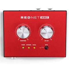 Focusrite Pro RedNet AM2 Stereo Dante Headphone Amp