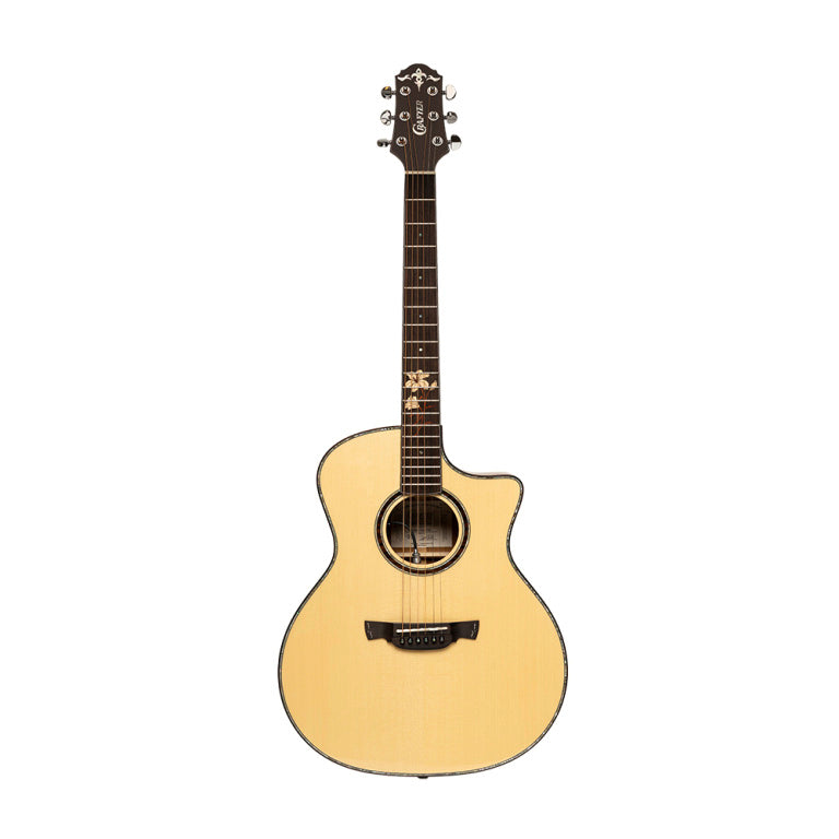 Crafter Anniversary Mahogany Series, Grand Audit Acoustic-Electric Guitar Spruce