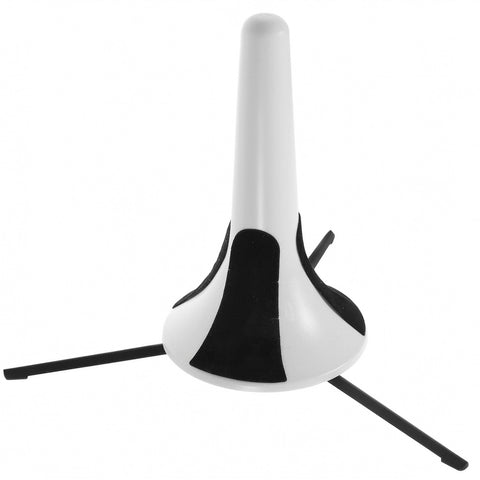 D'Luca Portable Folding Trumpet Stand White