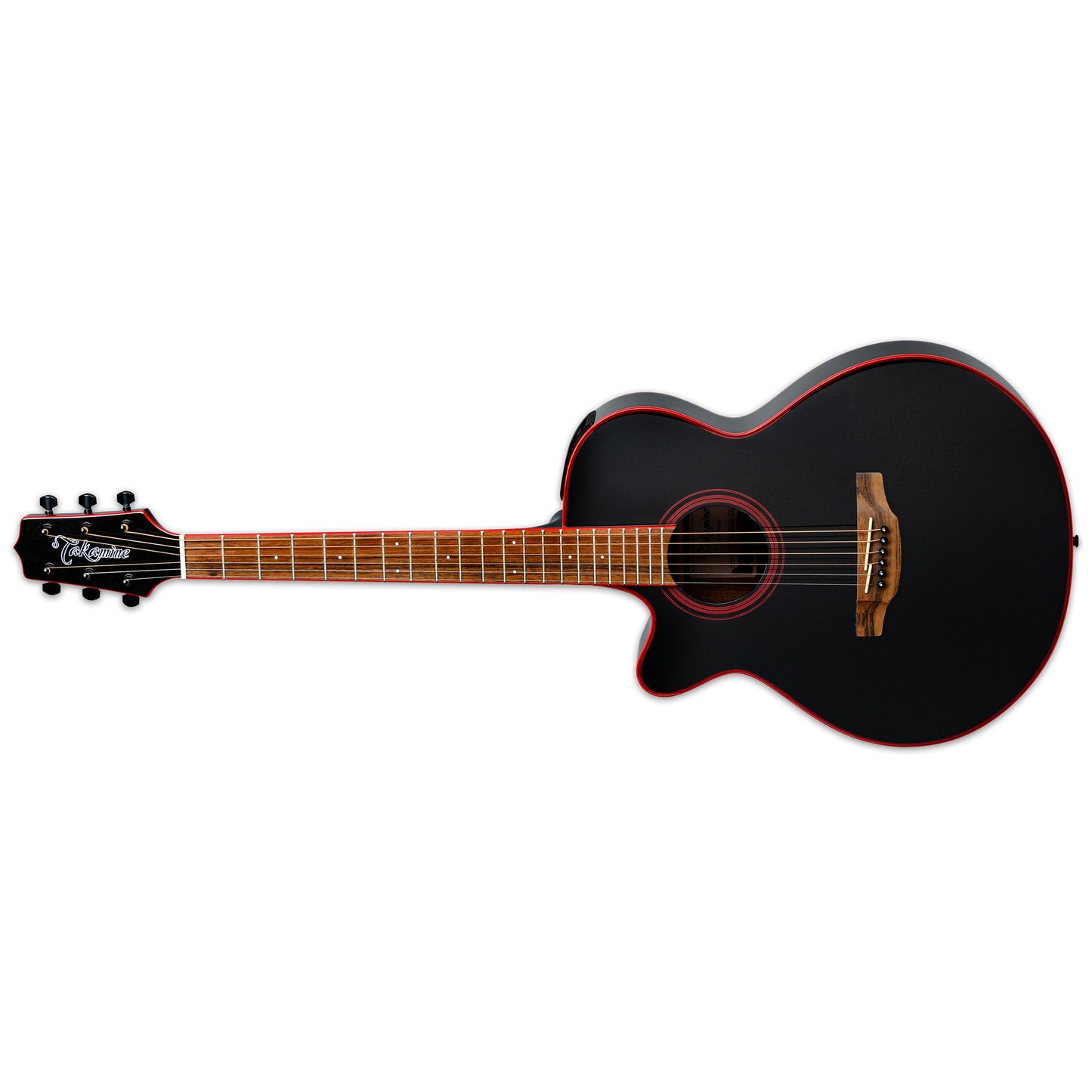 Takamine GF49CE-LH-CB Left-Handed Acoustic-Electric Guitar Cosmic Black Sparkle