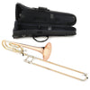 Blessing Tenor Trombone .547" Bore, Traditional Wrap, F Rotor, Rose Brass Bell