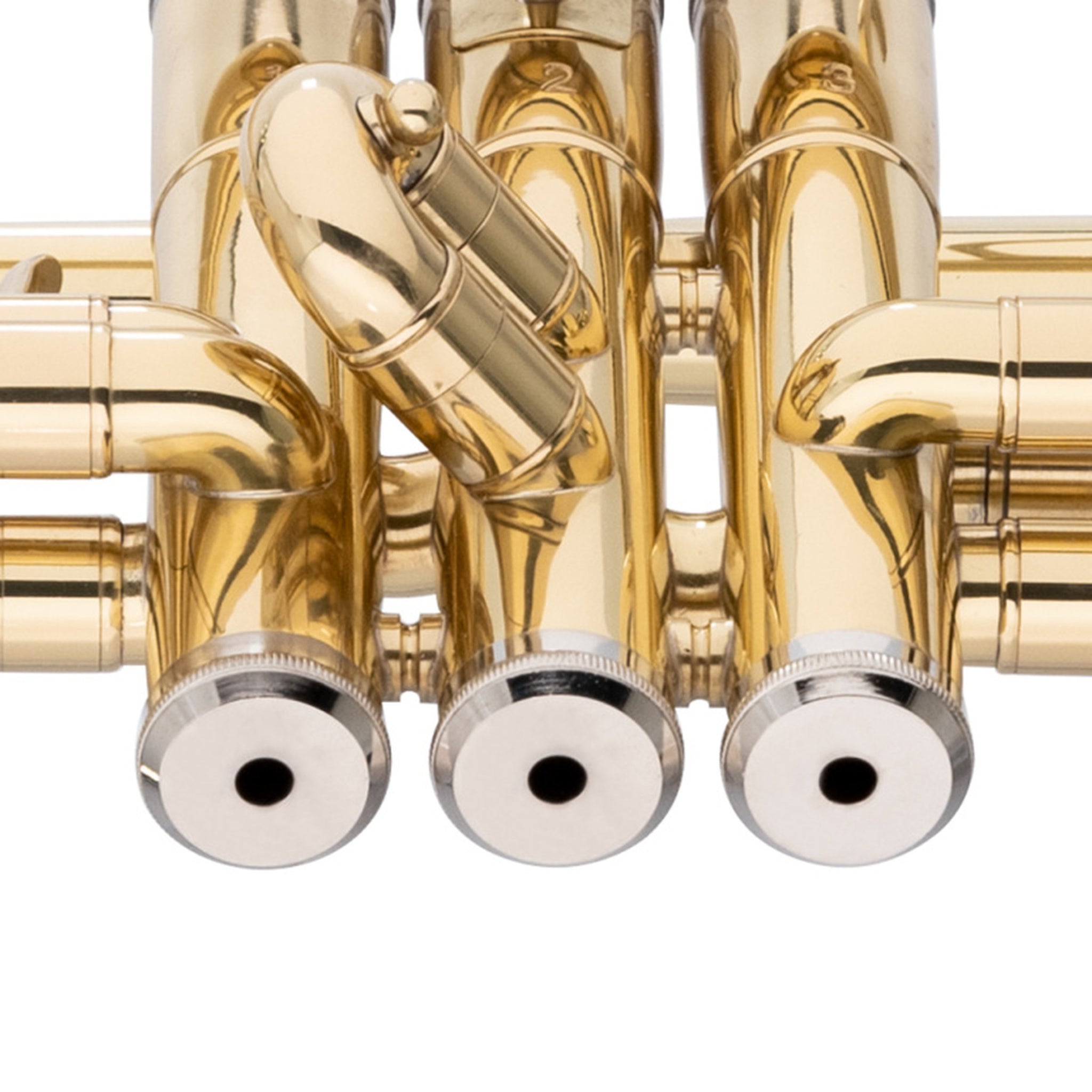 Stagg Bb Trumpet, ML-Bore, Brass Body Clear Lacquered