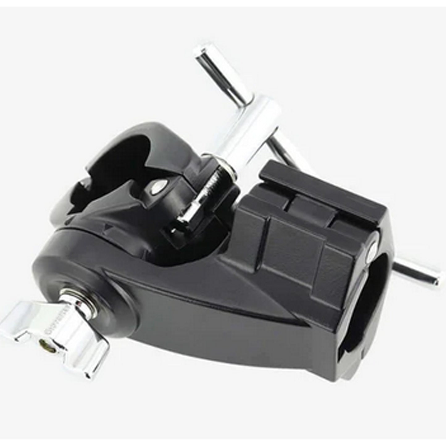 Gibraltar Road Series 1.5" Black Adjustable Drum Rack T Clamp