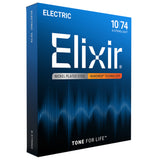 Elixir 8-String Electric Guitar Strings, NANOWEB, Light (.010-.074)