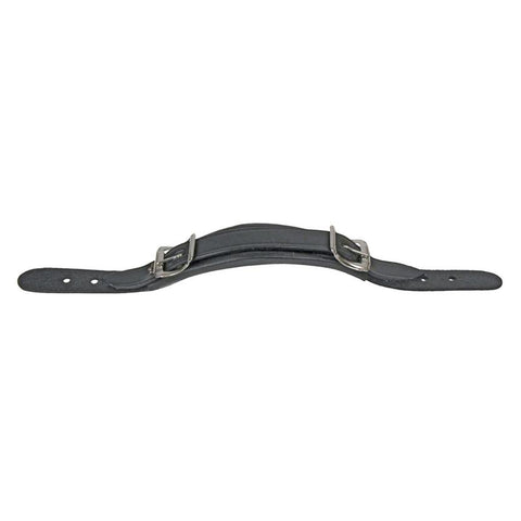 Trophy Replacement Black Leather Handle with Horizontal Buckles