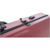 PURE by GEWA Violin Case, Polycarbonate 2.4, Oblong, Red/Black w/Subway Handle