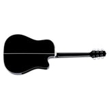 Takamine EF341DX-LH Left-Handed Legacy Acoustic-Electric Guitar W/Semi-Hard Case