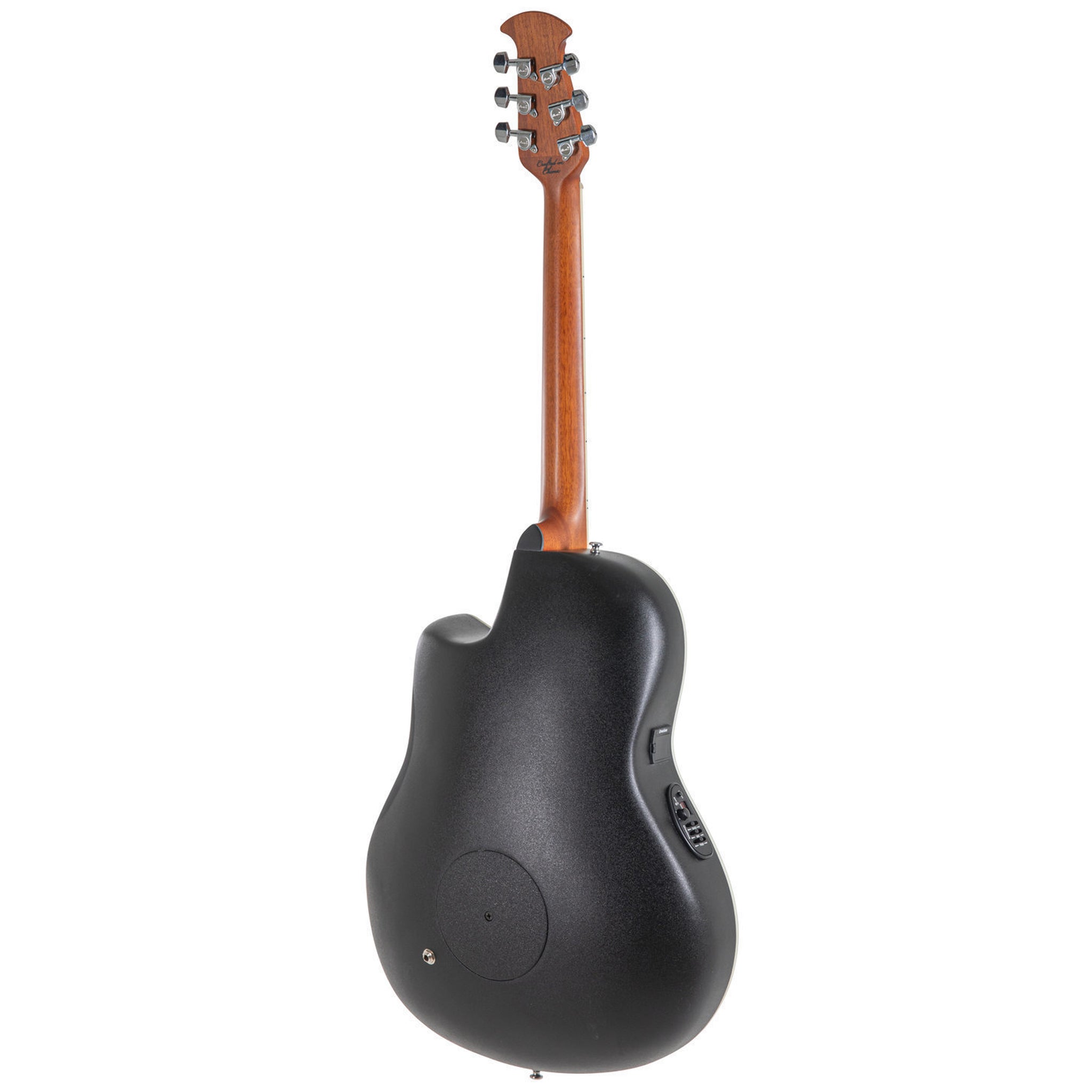 Ovation Celebrity Elite E-Acoustic Guitar CE44-RRB, MS/Mid/Cutaway, Reverse Red Burst