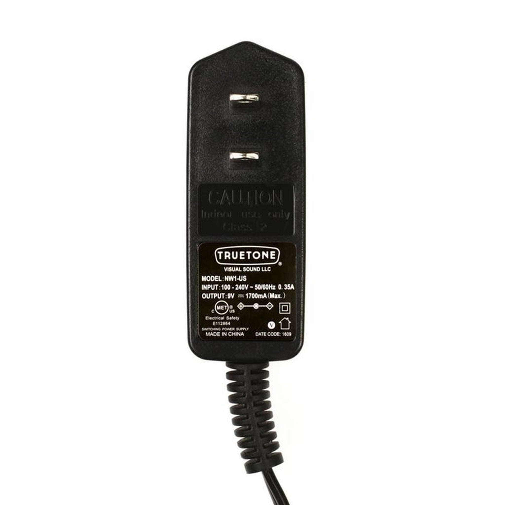 True Tone NW1 1 Spot 9v DC Adapter