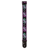 D'Addario Vintage Planet Waves Lizards, Green/Purple