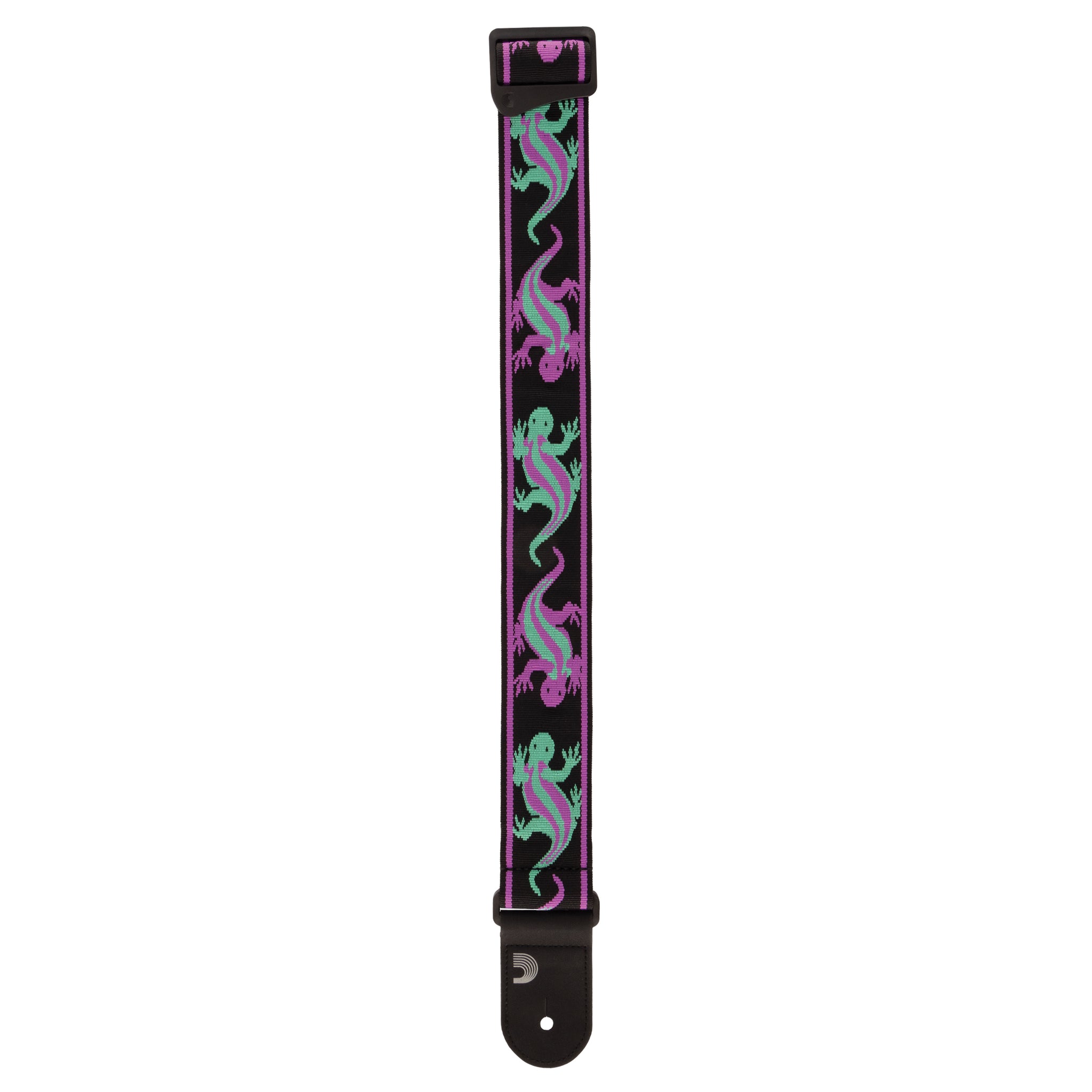 D'Addario Vintage Planet Waves Lizards, Green/Purple