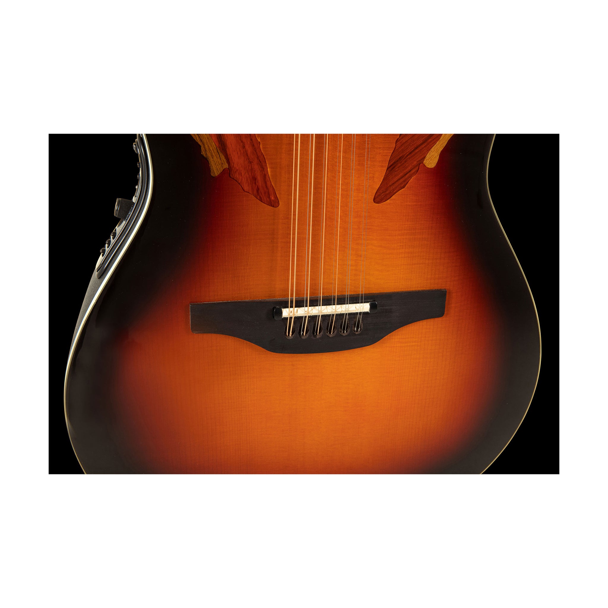Ovation Timeless Elite 12-String Acoustic Electric Guitar, New England Burst