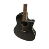 Ovation Timeless Balladeer Acoustic Electric Guitar, Black