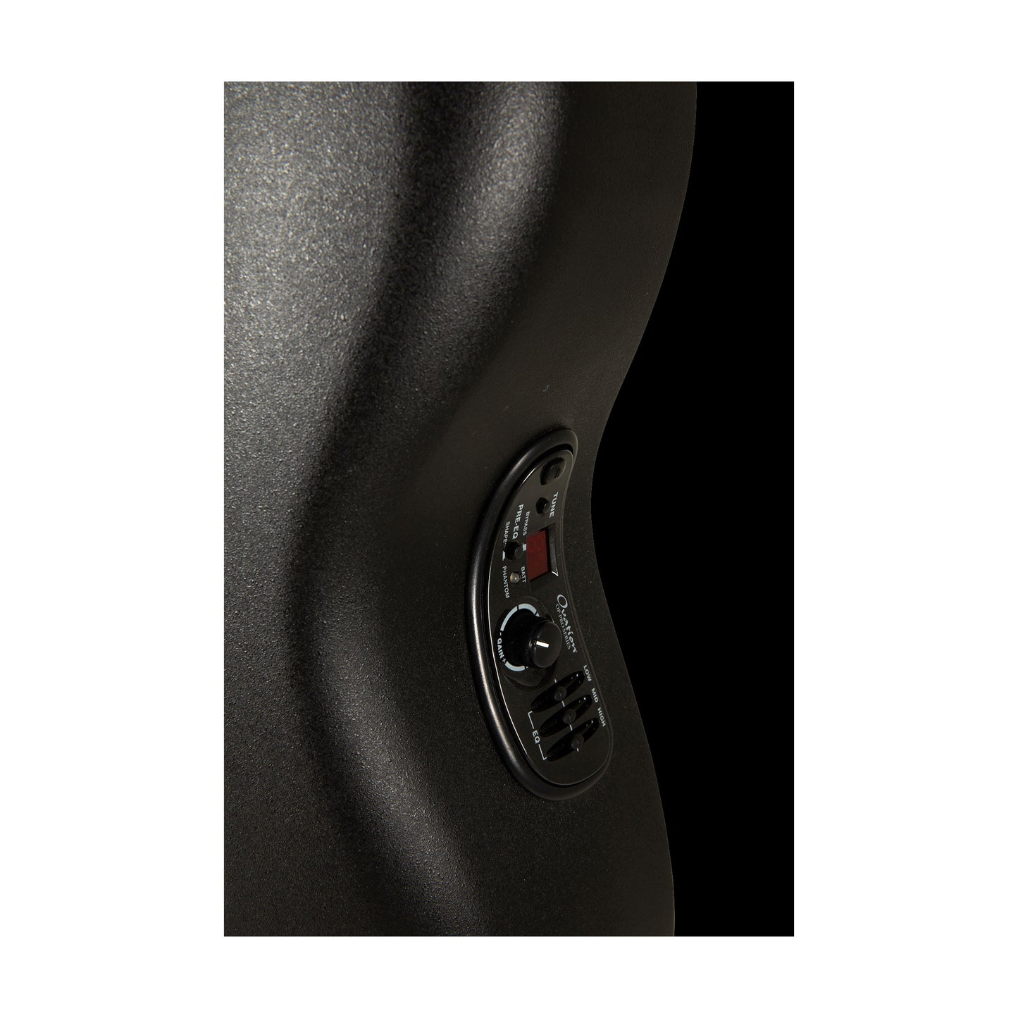 Ovation Timeless Balladeer Acoustic Electric Guitar, Black