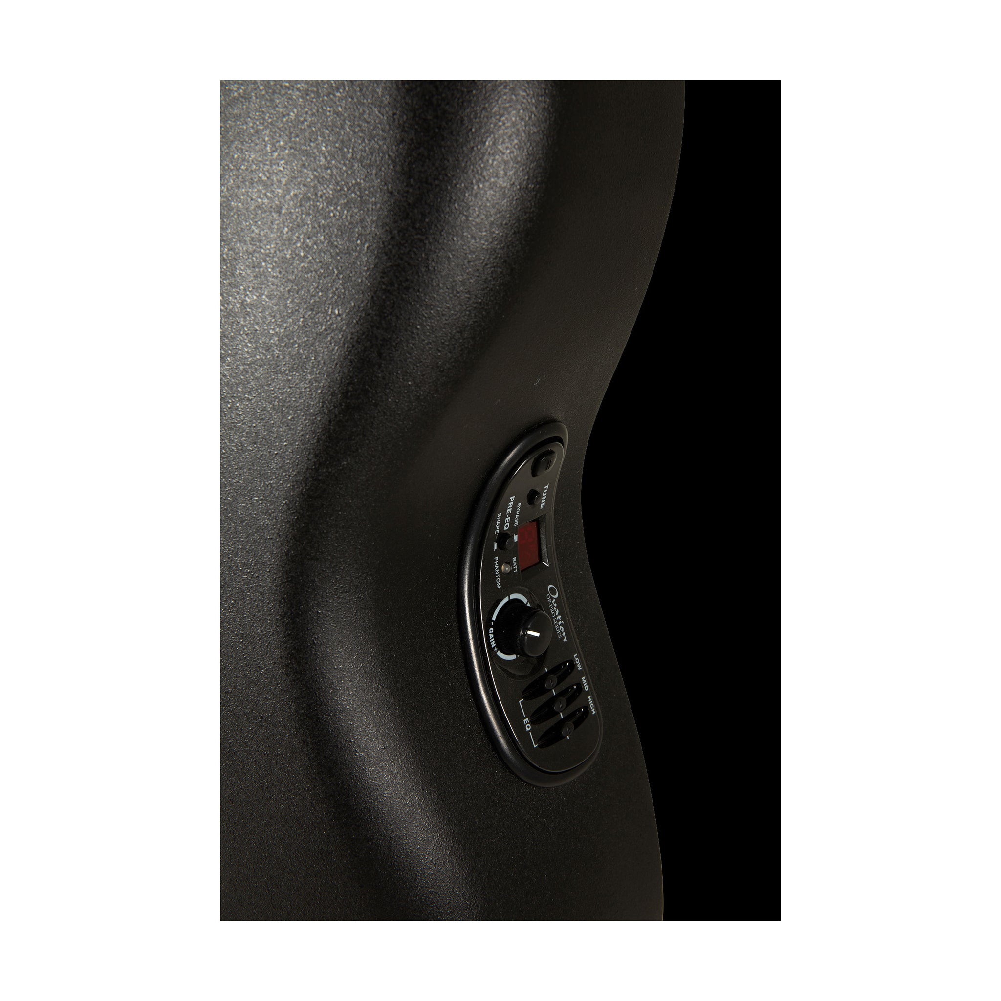 Ovation Timeless Balladeer Acoustic Electric Guitar, Black