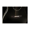 Ovation Timeless Balladeer Acoustic Electric Guitar, Black