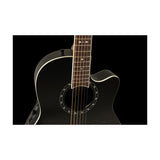 Ovation Timeless Balladeer Acoustic Electric Guitar, Black
