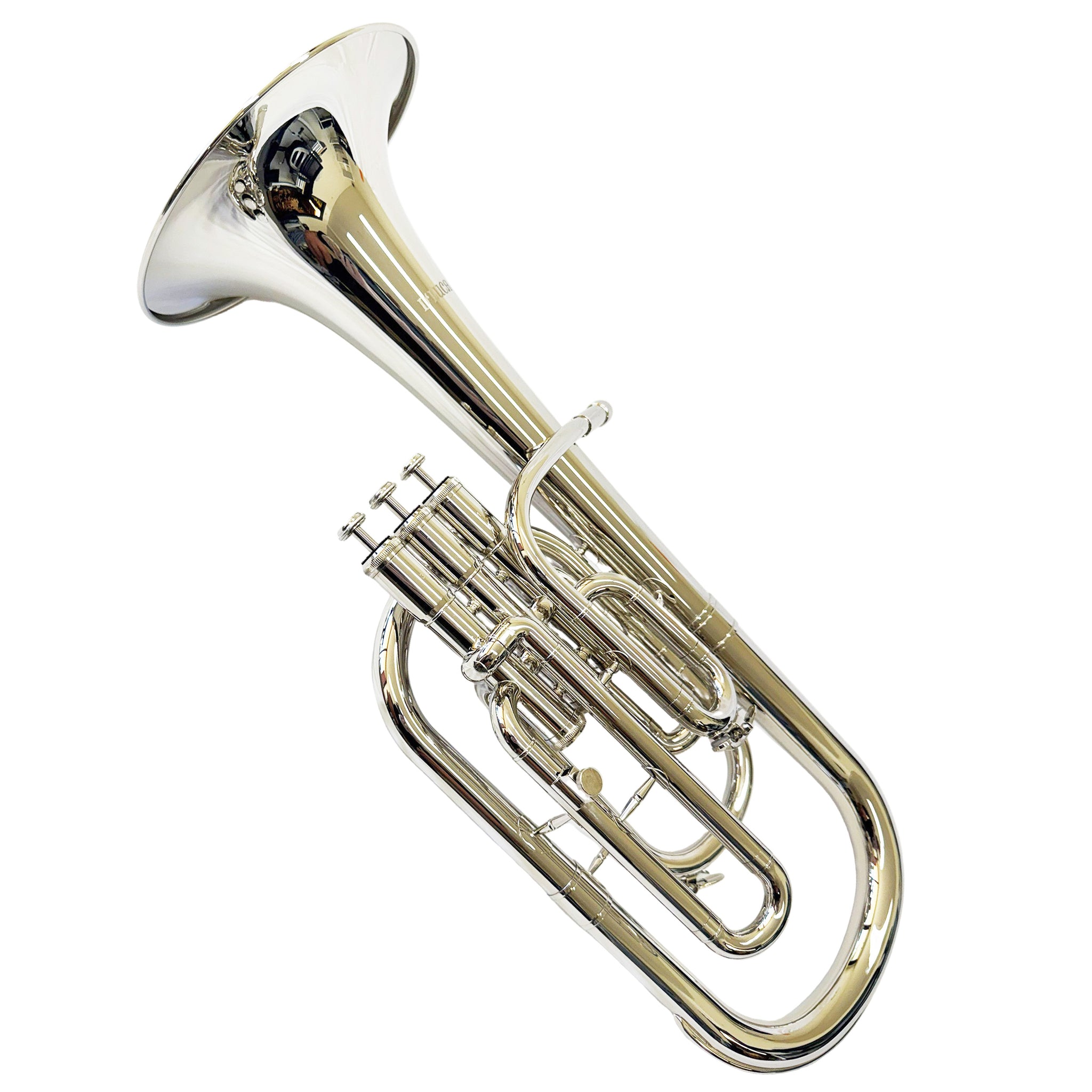 D'Luca MX280 Series Nickel Plated Alto Horn with Case